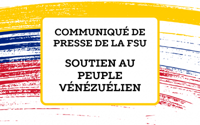 Soutien au peuple vénézuélien