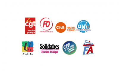 Déclaration des 8 organisations syndicales représentatives de la Fonction publique